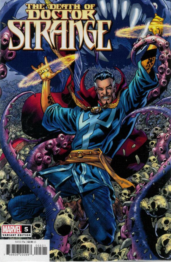 DEATH OF DOCTOR STRANGE #5: Bryan Hitch cover