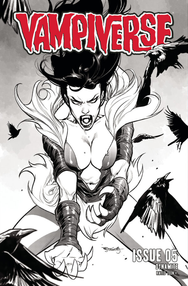 VAMPIVERSE #5: Stephen Segovia Line Art cover F