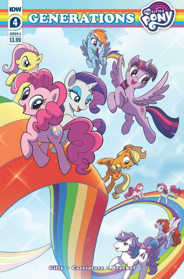 MY LITTLE PONY: GENERATIONS #4: Michela Cacciature cover A