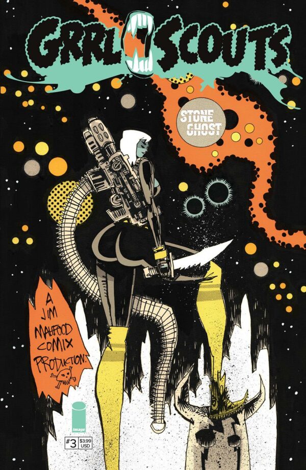 GRRL SCOUTS: STONE GHOST #3: Jim Mahfood cover A