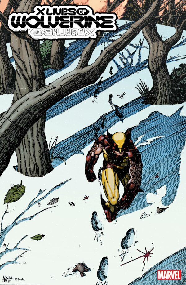 X LIVES OF WOLVERINE #1: Arthur Adams Hidden Gem cover
