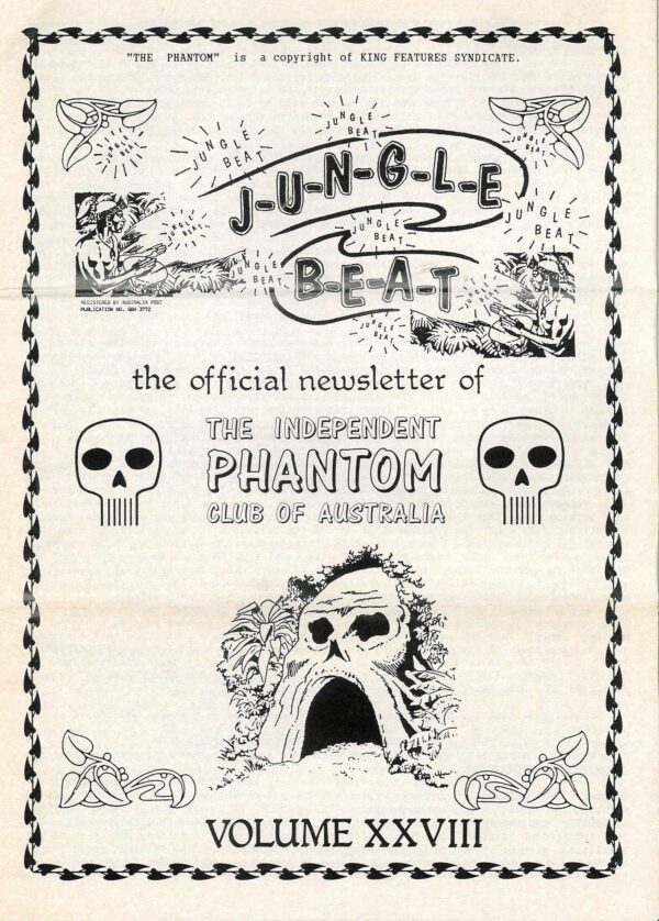 JUNGLE BEAT (PHANTOM FANZINE) #28: NM