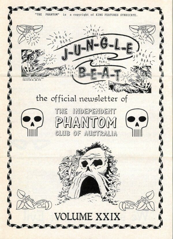 JUNGLE BEAT (PHANTOM FANZINE) #29: NM