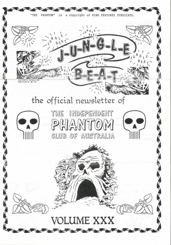 JUNGLE BEAT (PHANTOM FANZINE) #30: NM