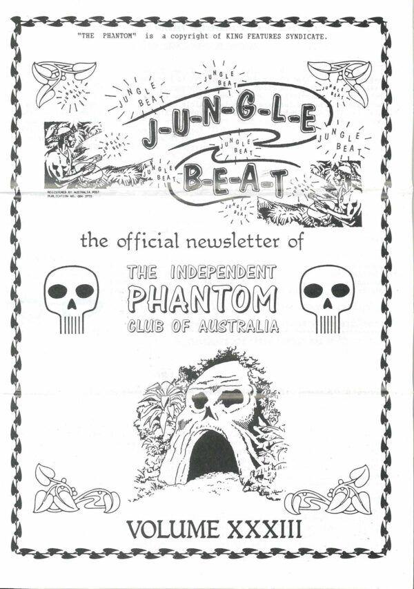 JUNGLE BEAT (PHANTOM FANZINE) #33: NM