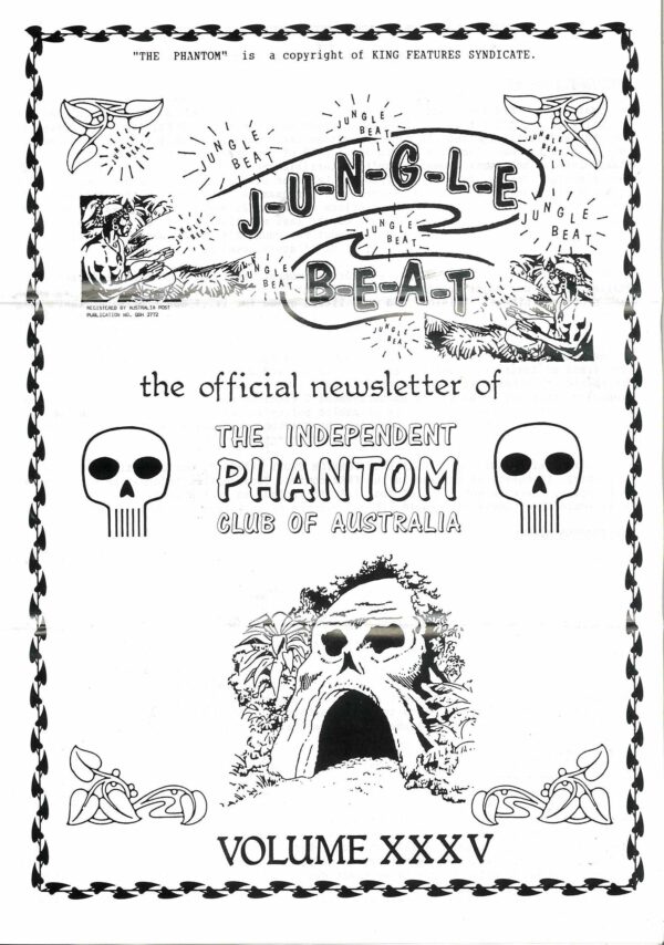 JUNGLE BEAT (PHANTOM FANZINE) #35: NM