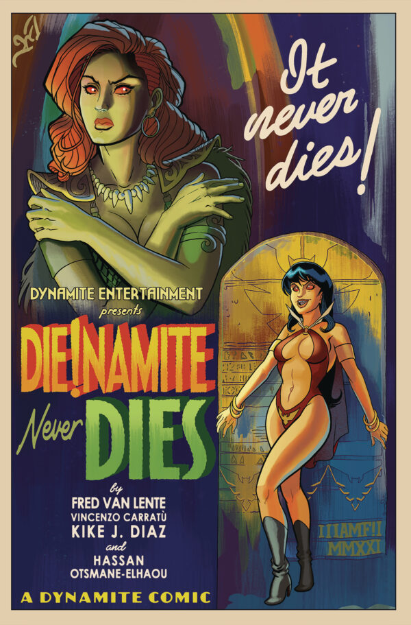 DIE!NAMITE NEVER DIES #1: Tony Fleecs & Trish Forstner cover A