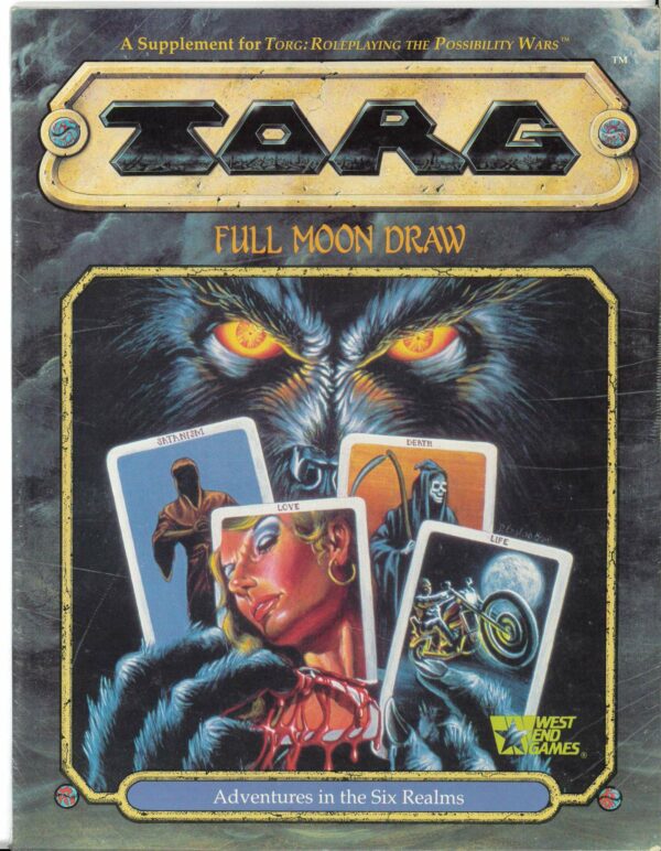 TORG THE POSSIBILITY WARS RPG #558: Full Moon Draw and Other Tales – Brand New (NM) – 20558