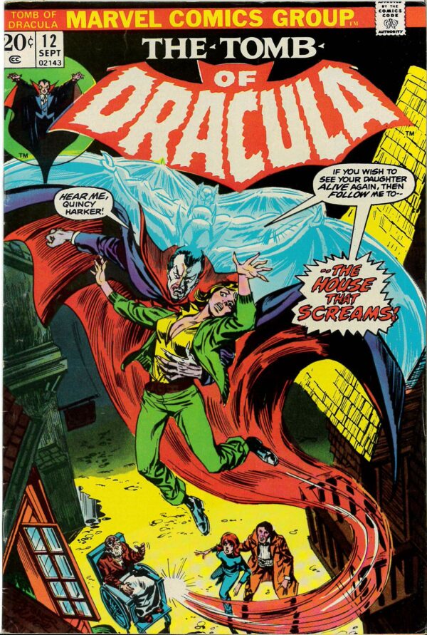 TOMB OF DRACULA #12: 2nd Blade appearance – FN/VF