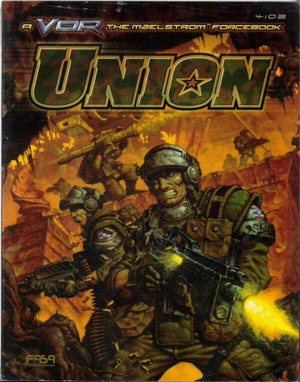 VOR THE MAELSTROM MINIATURES #4102: Union Forcebook – Brand New (NM) – 4102