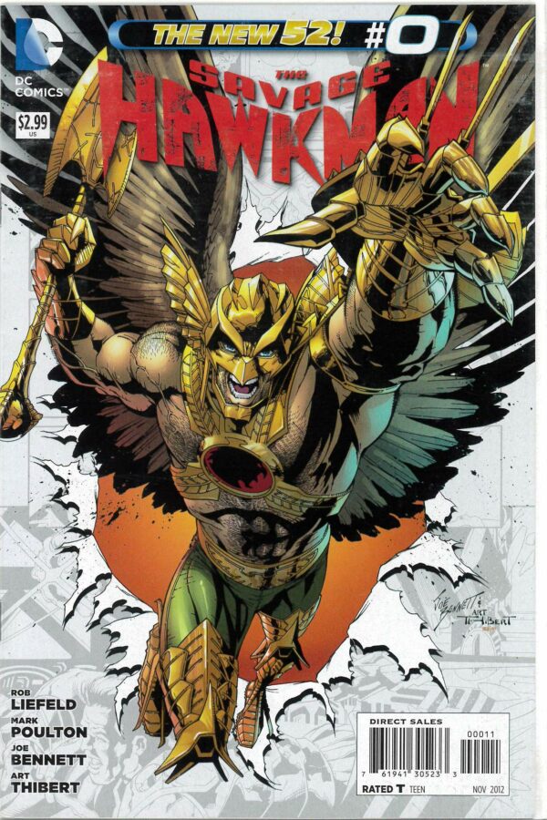 SAVAGE HAWKMAN: #0