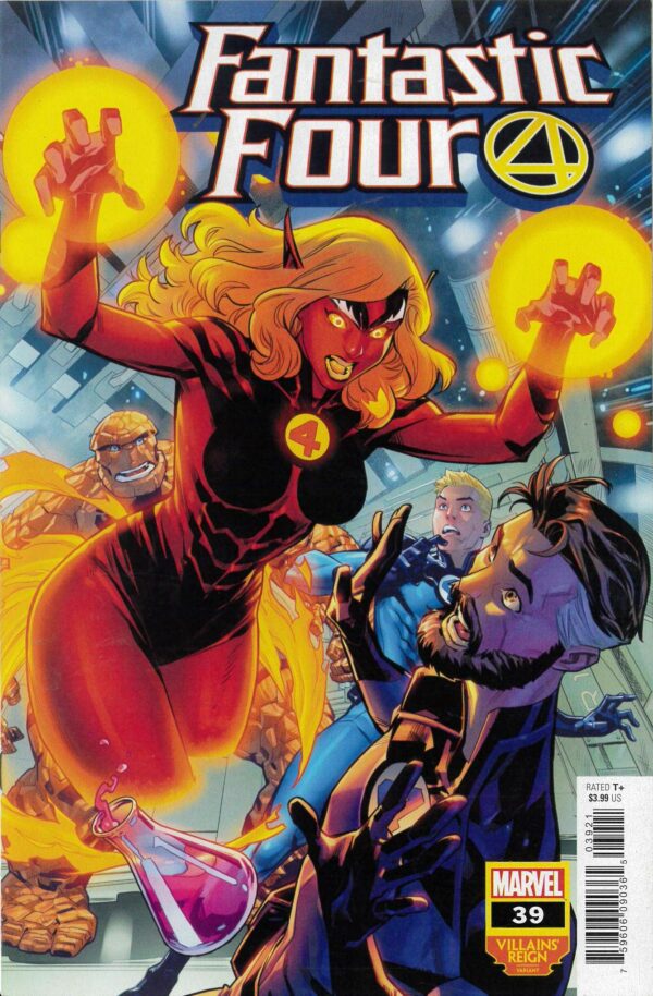 FANTASTIC FOUR (2018-2022 SERIES) #39: Carlos Gomez Devil’s Reign Villain cover