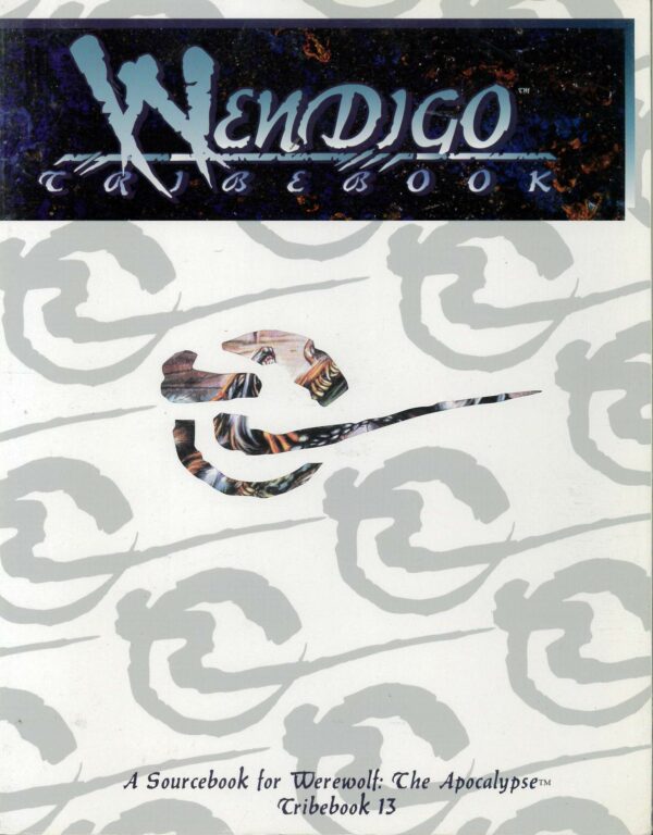 WEREWOLF THE APOCALYPSE RPG #3078: Wendigo Tribebook – Brand New (NM) – 3078