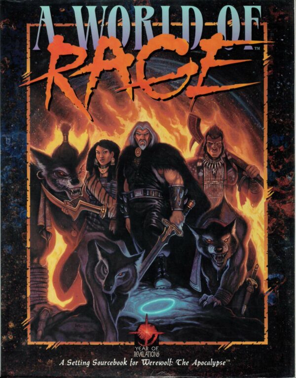 WEREWOLF THE APOCALYPSE RPG #3213: A World of Rage – Brand New (NM) – 3213