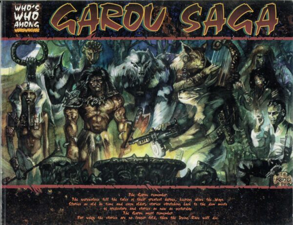 WEREWOLF THE APOCALYPSE RPG #3401: Garou Saga – Brand New (NM) – 3401