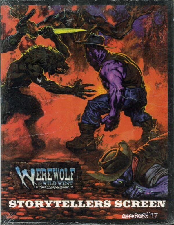 WEREWOLF THE APOCALYPSE RPG #3701: Wild West Frontier Secrets Sourcebook – Brand New (NM) 3701