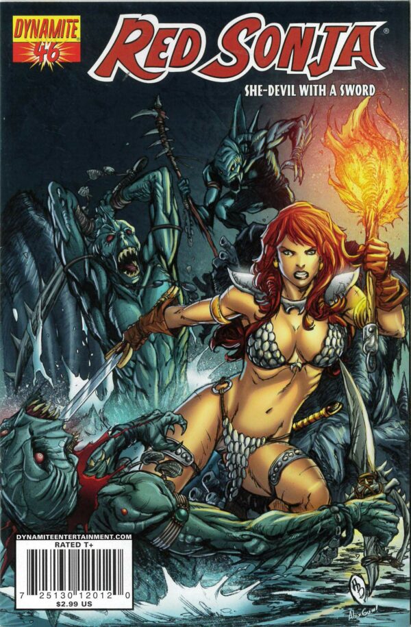 RED SONJA (2005-2015 SERIES) #46: Adriano Batista cover C