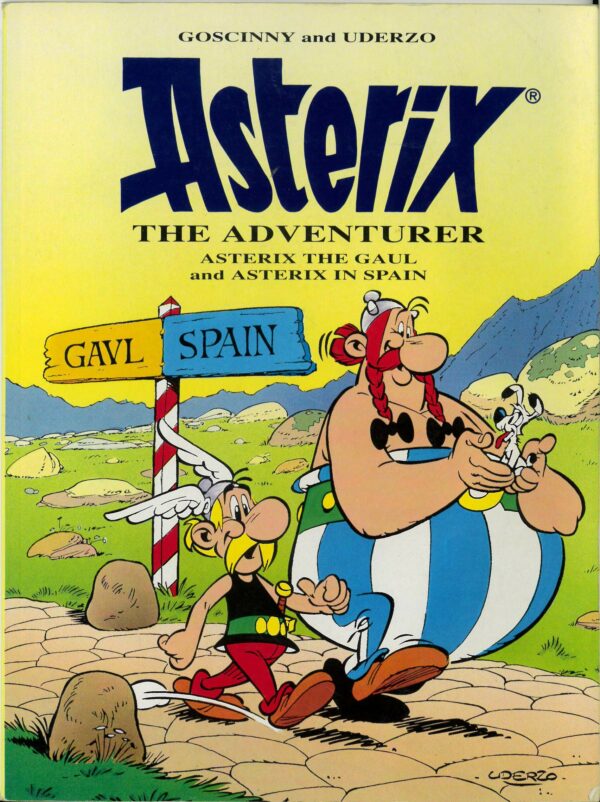 ASTERIX TP (OLDER EDITIONS) #37: Asterix the Adventurer – VG/FN – 1st edition 1993