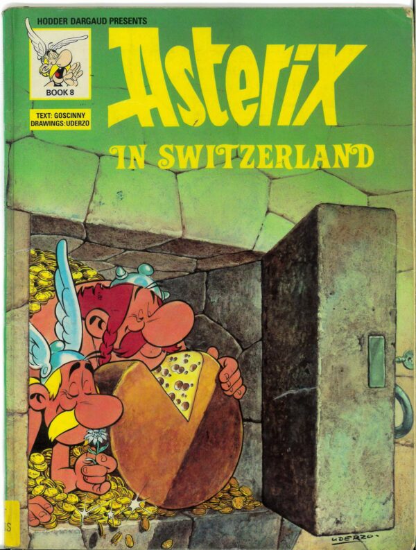 ASTERIX TP (OLDER EDITIONS) #8: Asterix in Switzerland – GD – Hodder Dargaud 13th ed
