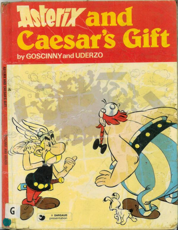 ASTERIX TP (OLDER EDITIONS) #36: Asterix and Cassar’s Gift – FR/GD – 3rd ed 1979