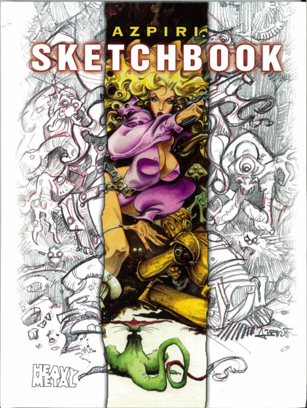 AZPIRI SKETCHBOOK (HC) #99: Hardcover Edition – NM