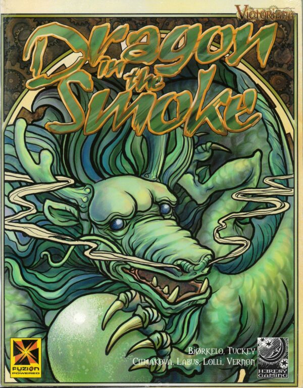 VICTORIANA RPG #1002: Dragon in the Smoke (1st Ed) –  Brand New (NM) – 1002