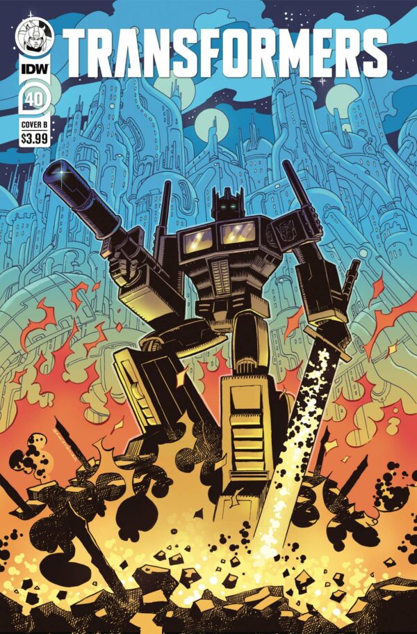 TRANSFORMERS (2019 SERIES) #40: Nick Brokenshire cover B