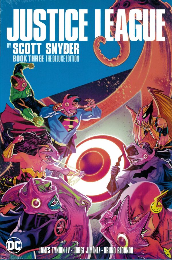 JUSTICE LEAGUE BY SCOTT SNYDER TP #3: #26-39 (Deluxe Hardcover edition)