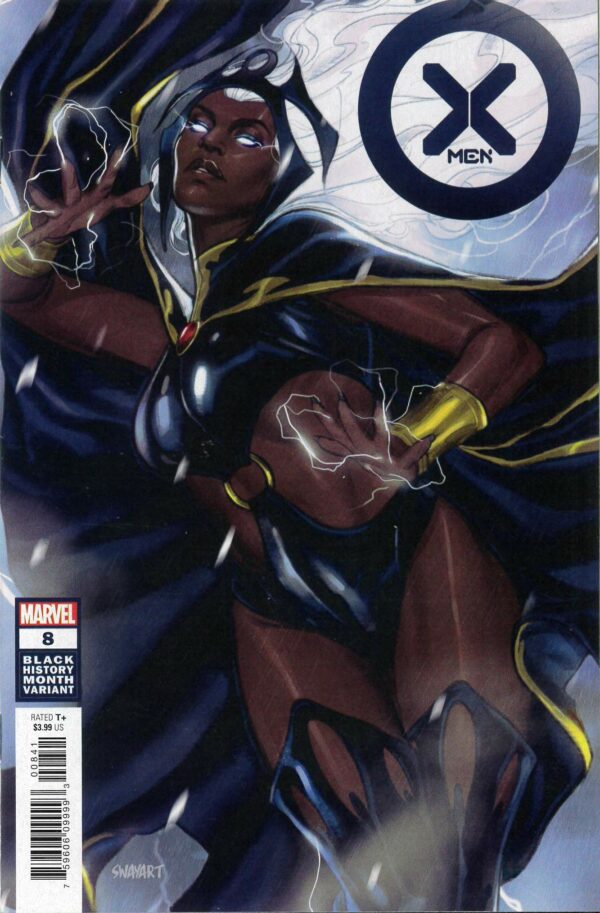 X-MEN (2021 SERIES) #8: Joshua (Swaby) Sway Black History Month cover