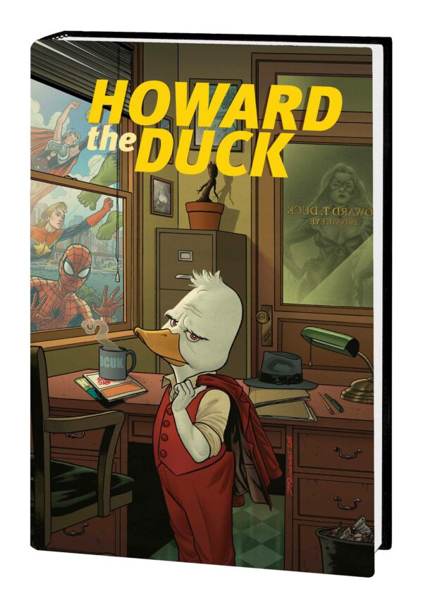 HOWARD THE DUCK BY CHIP ZDARSKY & QUINONES OMNIBUS: Joe Quinones cover