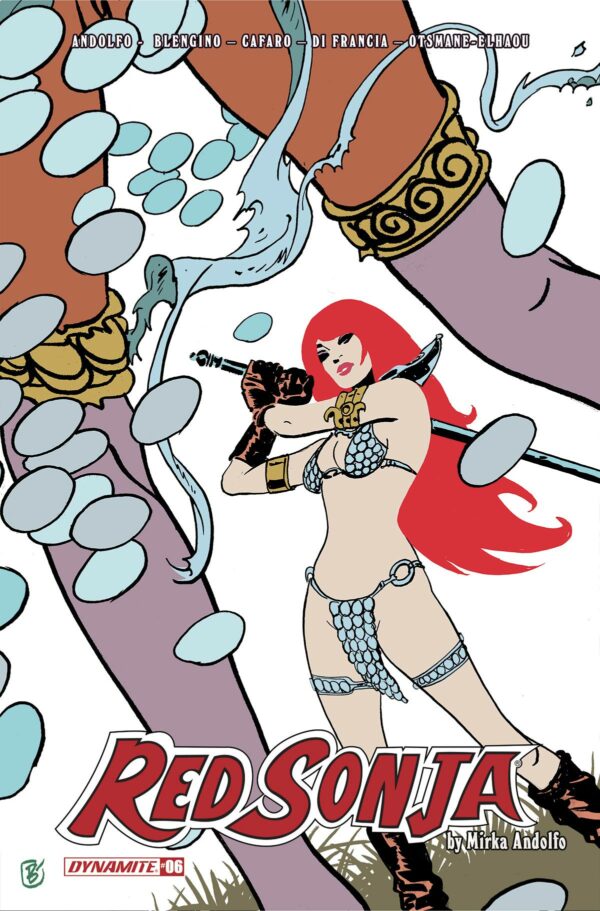 RED SONJA (2021 SERIES) #6: Jimmy Broxton Risque cover N