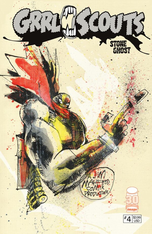 GRRL SCOUTS: STONE GHOST #4: Jim Mahfood cover A
