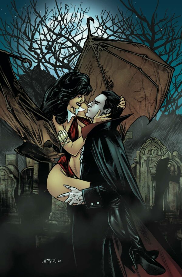 VAMPIRELLA/DRACULA: UNHOLY #3: Michael Saint Maria virgin cover T