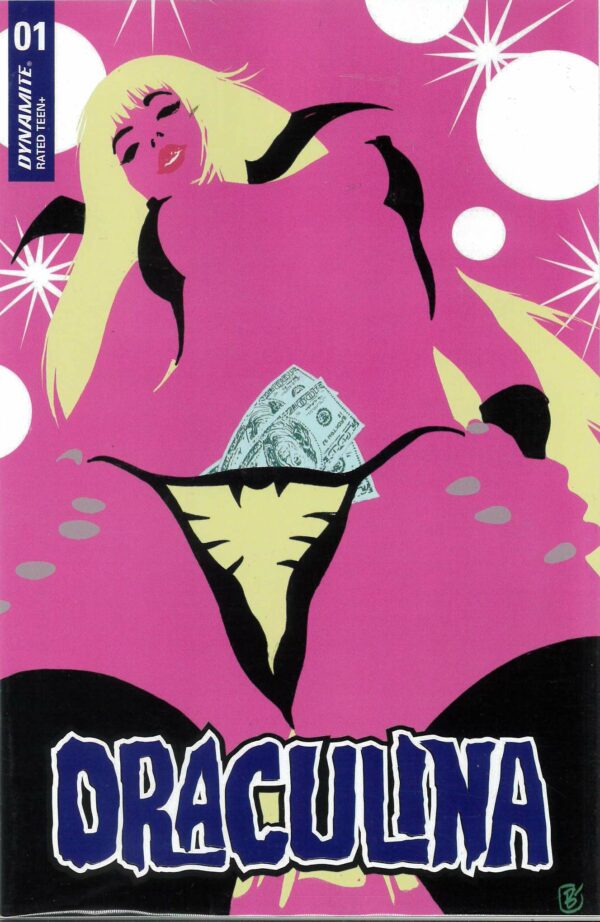 DRACULINA (2022 SERIES) #1: Jimmy Broxton Risque Original Art cover S