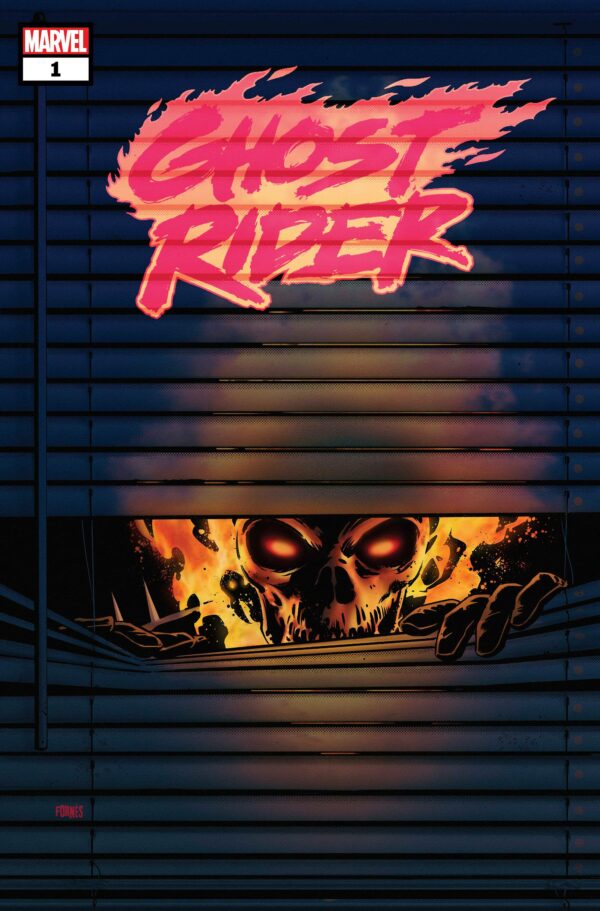 GHOST RIDER (2022 SERIES) #1: Jorge Fornes Window Shades cover