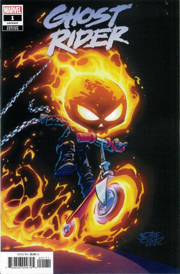 GHOST RIDER (2022 SERIES) #1: Skottie Young Babies cover