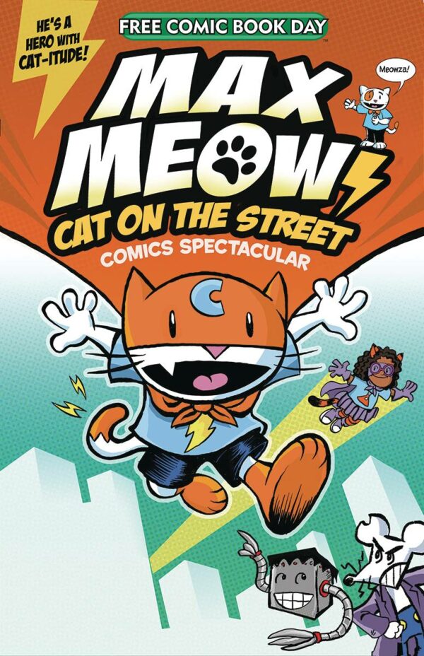 FCBD 2022 #33: RANDOM HOUSE: Max Meow: Cat on the Street Comics Spectacular