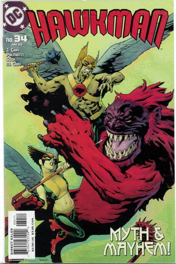 HAWKMAN (2002-2006 SERIES) #34