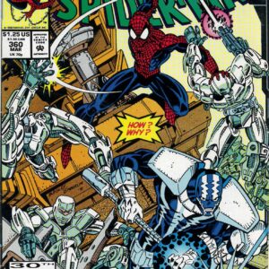 AMAZING SPIDER-MAN (1962-2018 SERIES) #360: 1st named Carnage: Cardiac: F/VF AMAZING SPIDER-MAN (1962-2018 SERIES) #360: 1st named Carnage: Cardiac: F/VF