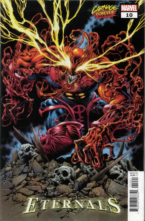 ETERNALS (2021 SERIES) #10: Kyle Hotz Carnage Forever cover