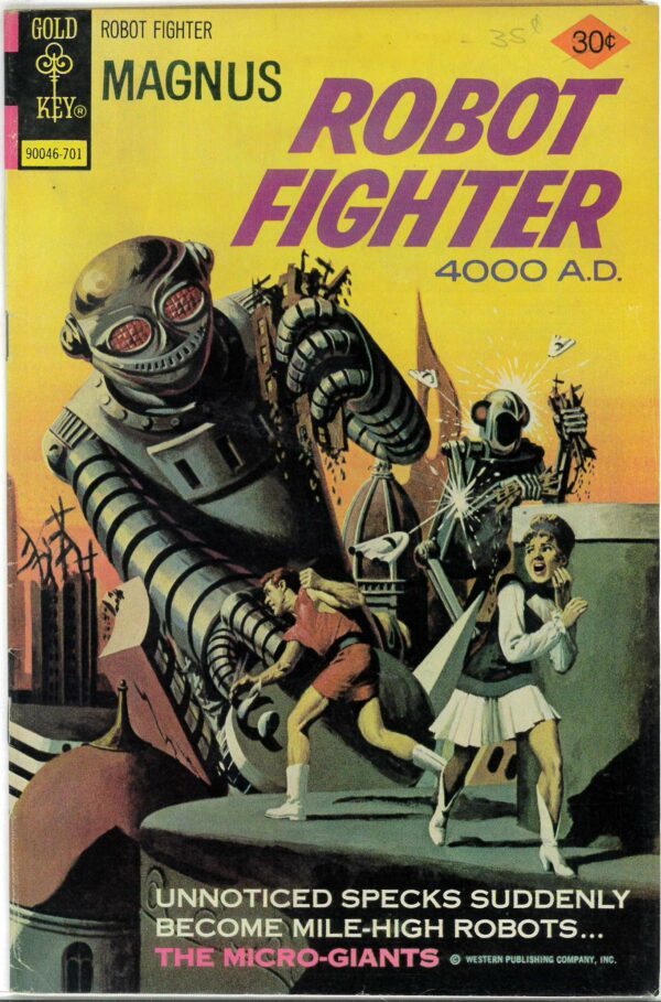 MAGNUS ROBOT FIGHTER (1963-1977 SERIES) #46: FN/VF – last issue