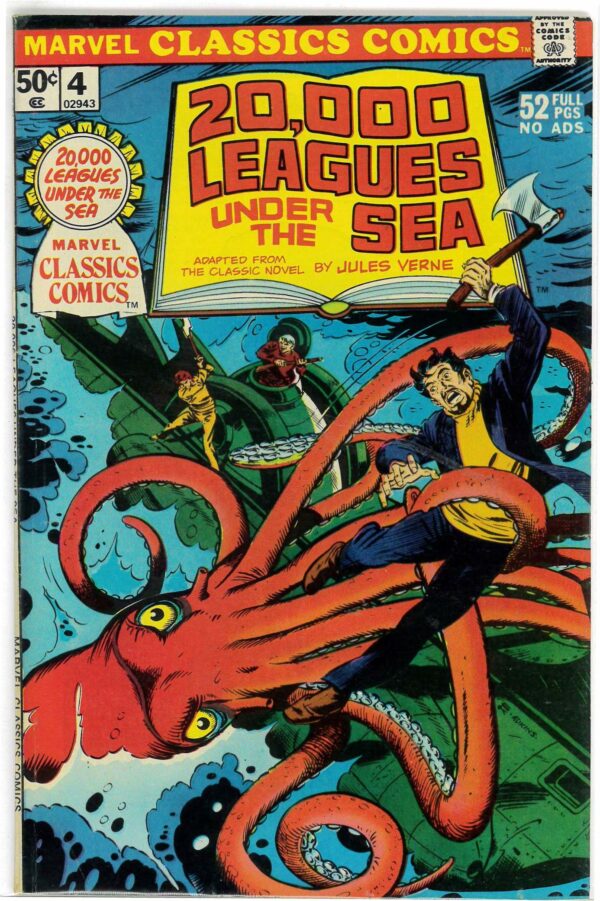 MARVEL CLASSICS COMICS #4: 20,000 Leagues under the Sea – VF/NM