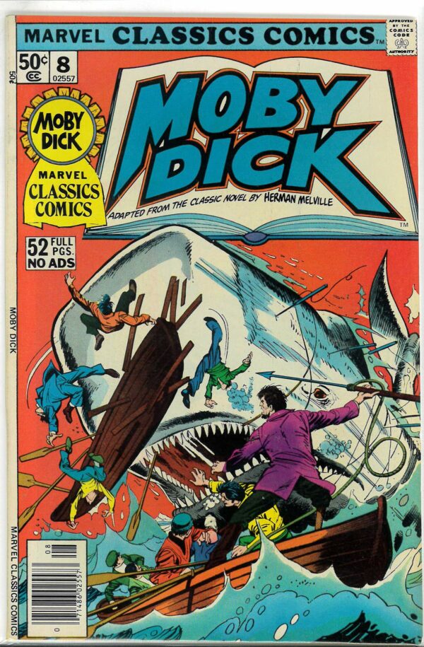 MARVEL CLASSICS COMICS #8: Moby Dick – NM