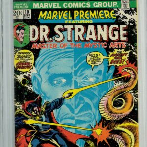 MARVEL PREMIERE #10: Death of the Ancient One – 6.0 Halo Graded