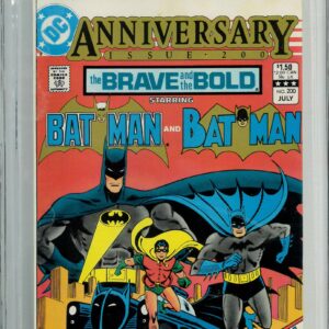 BRAVE AND THE BOLD (1955-1983 SERIES) #200: Batman (1st app Katana, Halo, Geo-Force) 9.2 Halo Graded