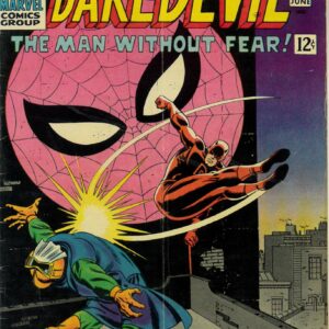 DAREDEVIL (1964-2018 SERIES) #17: Spider-Man: John Romita Snr:  VG/FN
