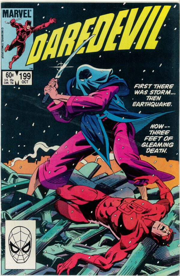 DAREDEVIL (1964-2018 SERIES) #199: Dark Wind: Bullseye: Lady Deathstrike: NM
