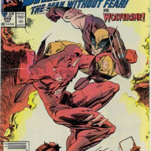 DAREDEVIL (1964-2018 SERIES) #249: Wolverine: Newsstand: FN/VF DAREDEVIL (1964-2018 SERIES) #249: Wolverine: Newsstand: FN/VF