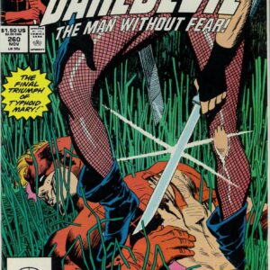 DAREDEVIL (1964-2018 SERIES) #260: Typhiod Mary: Giant Size: Human Torch: Karen Page: NM