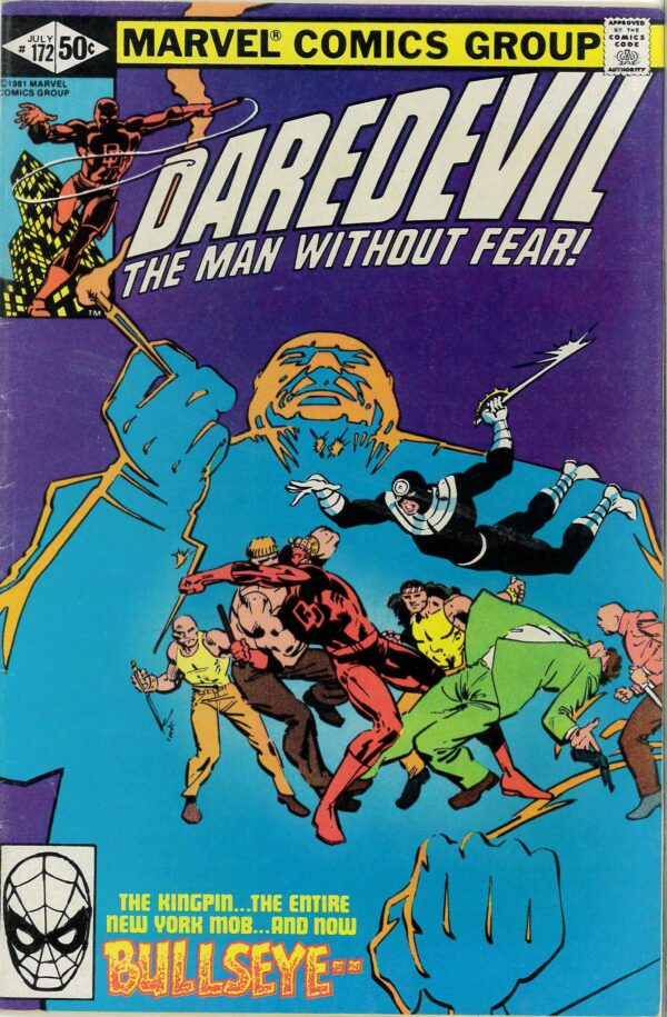 DAREDEVIL (1964-2018 SERIES) #172: Frank Miller: Bullseye: FN/VF